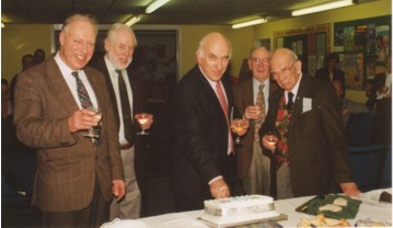 The Society celebrated it's 25th anniversary at the New Year social in 1998